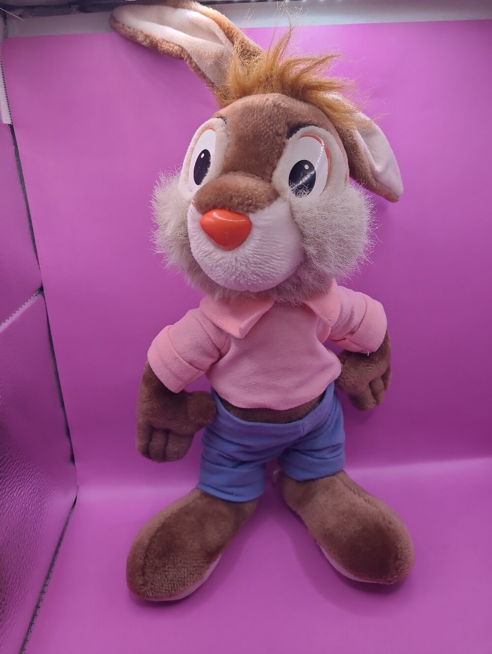 Splash Mountain Brer Rabbit Plush 17" Vintage 90s